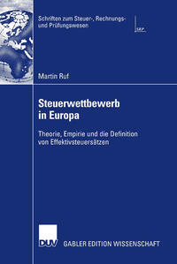 Vorderes Coverbild Steuerwettbewerb in Europa