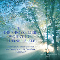 Vorderes Coverbild Gott, die grosse Liebe, wohnt in Deiner Seele