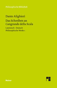 Vorderes Coverbild Das Schreiben an Cangrande della Scala
