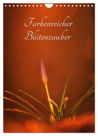 Vorderes Coverbild Farbenreicher Blütenzauber (Wandkalender 2025 DIN A4 hoch), CALVENDO Monatskalender