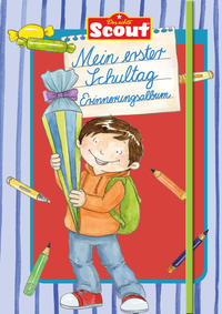 Vorderes Coverbild Scout - Mein erster Schultag Erinnerungsalbum (Jungs)