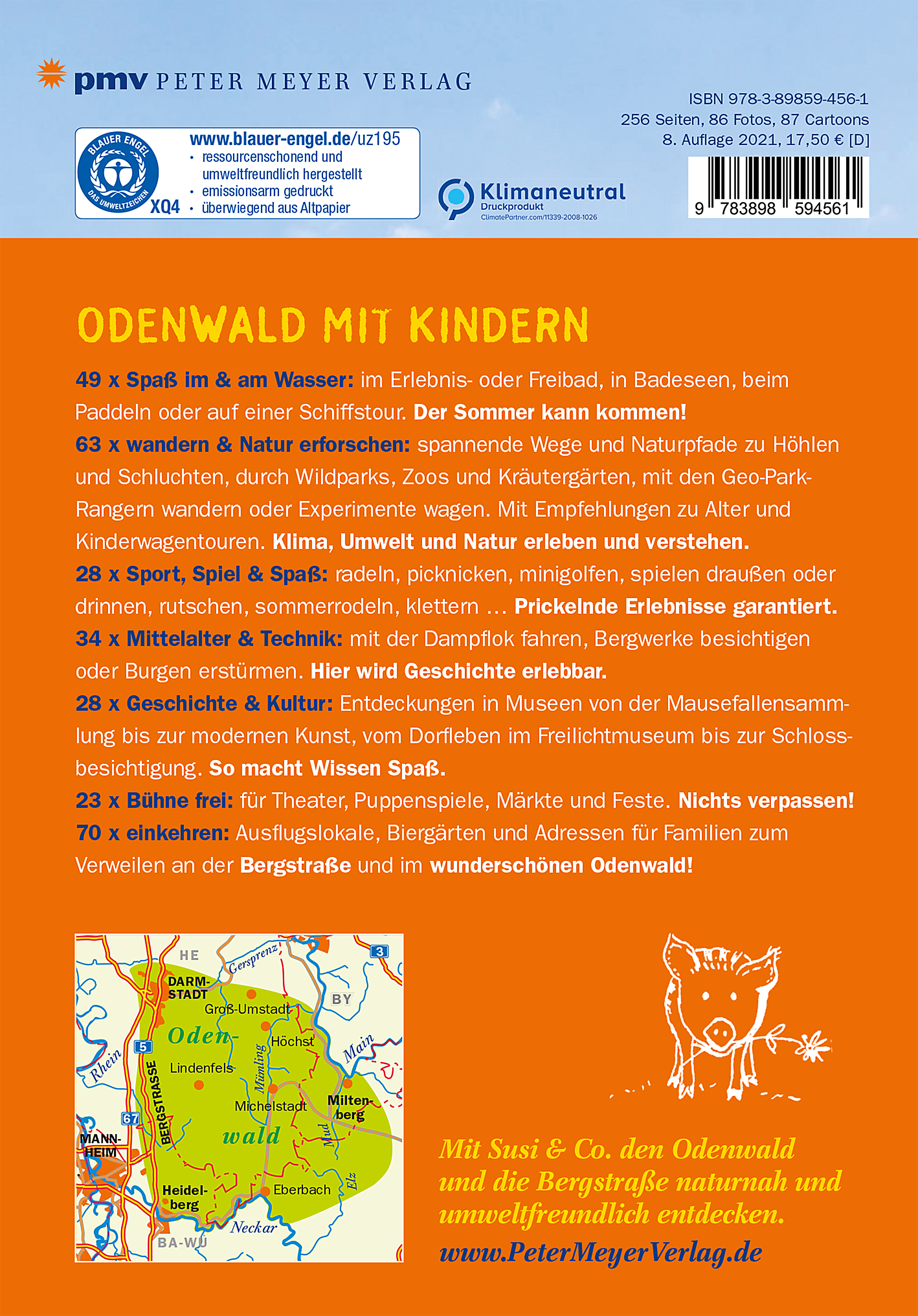 Rückseitencover Odenwald mit Kindern