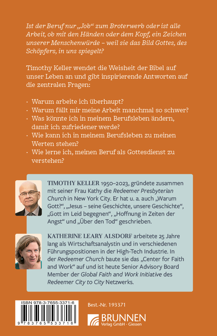 Rückseitencover Berufung