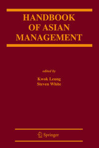 Vorderes Coverbild Handbook of Asian Management
