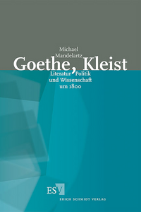 Vorderes Coverbild Goethe, Kleist