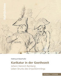 Vorderes Coverbild Karikatur in der Goethezeit