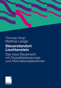 Vorderes Coverbild Steuerstandort Liechtenstein