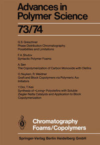 Vorderes Coverbild Chromatography/Foams/Copolymers