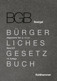Vorderes Coverbild Kommentar zum Bürgerlichen Gesetzbuch mit Einführungsgesetz und Nebengesetzen (BGB) (Soergel)