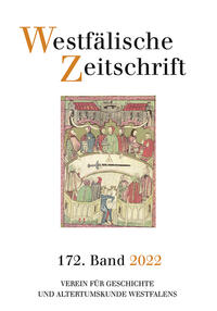 Vorderes Coverbild Westfälische Zeitschrift 172. Band 2022