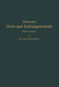 Vorderes Coverbild H. Rietschels Leitfaden der Heiz- und Lüftungstechnik