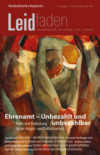 Vorderes Coverbild Ehrenamt – Unbezahlt und unbezahlbar. Rolle und Bedeutung in der Hospiz- und Palliativarbeit