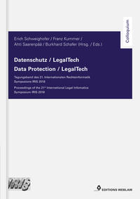 Vorderes Coverbild Datenschutz/LegalTech