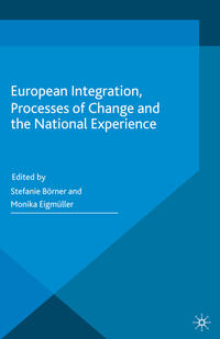 Vorderes Coverbild European Integration, Processes of Change and the National Experience