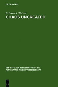 Vorderes Coverbild Chaos Uncreated