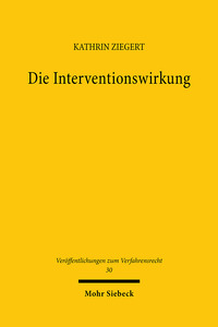 Vorderes Coverbild Die Interventionswirkung