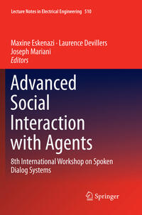 Vorderes Coverbild Advanced Social Interaction with Agents
