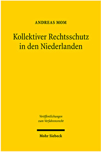 Vorderes Coverbild Kollektiver Rechtsschutz in den Niederlanden
