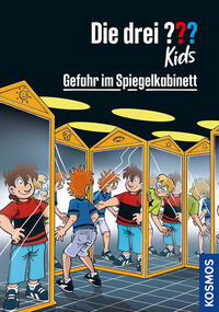 Vorderes Coverbild Die drei ??? Kids, 91, Gefahr im Spiegelkabinett