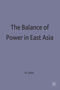 Vorderes Coverbild The Balance of Power in East Asia