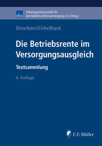 Vorderes Coverbild Die Betriebsrente im Versorgungsausgleich