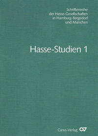 Vorderes Coverbild Hasse-Studien / Hasse-Studien 1