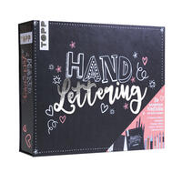 Vorderes Coverbild Handlettering - Die wunderbare Kreativbox
