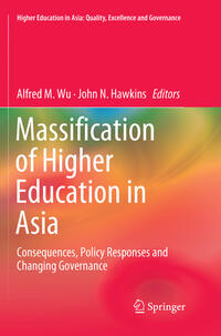 Vorderes Coverbild Massification of Higher Education in Asia