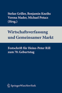 Vorderes Coverbild Wirtschaftsverfassung und Binnenmarkt