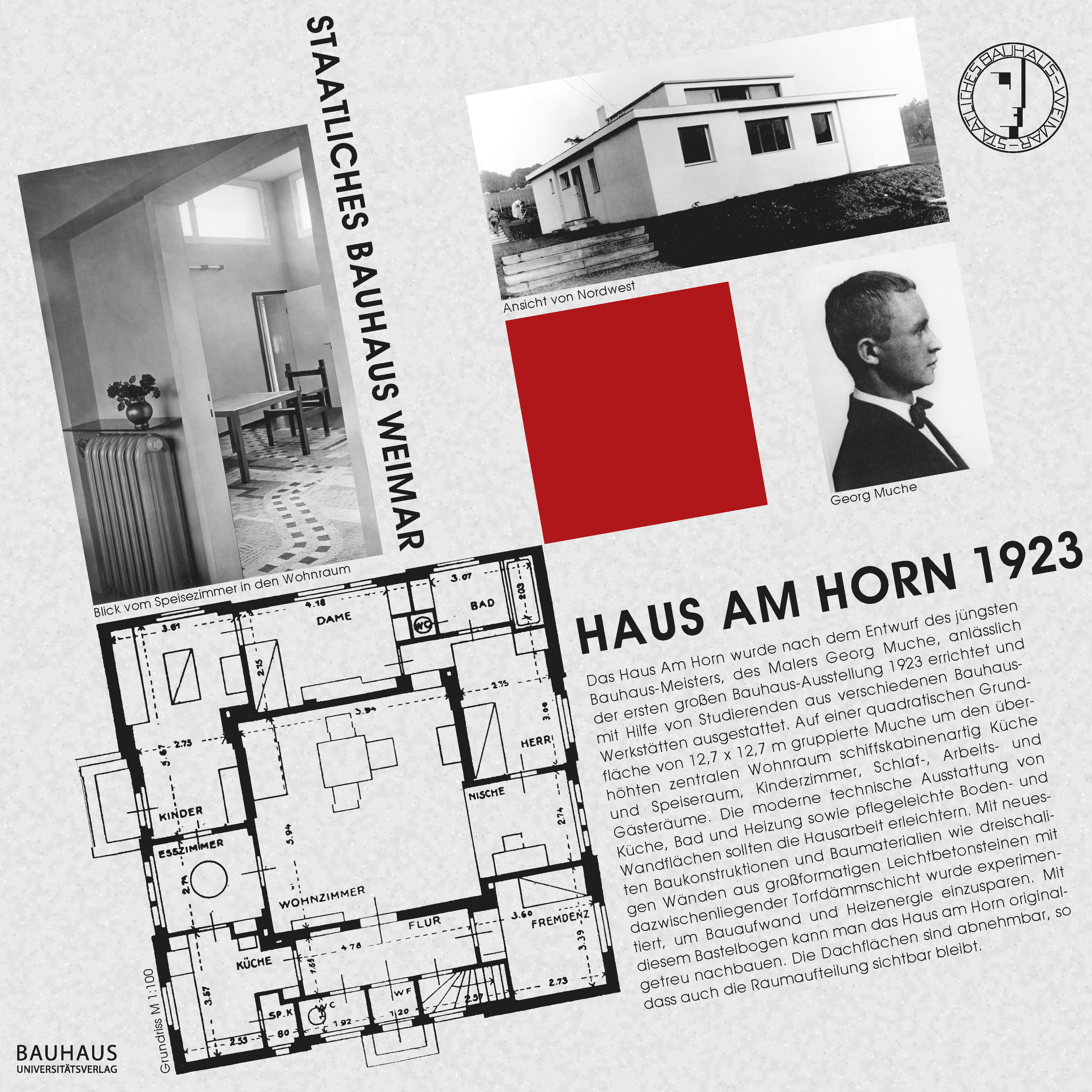 Anderes Coverbild Bastelbogen "Haus am Horn 1923"