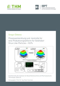 Vorderes Coverbild Prozessentwicklung und -kontrolle für eine Produktionsplattform für Gelbfieber Virus-Like-Particles – VLPs