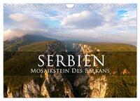 Vorderes Coverbild Serbien - Mosaikstein des Balkans (Wandkalender 2025 DIN A4 quer), CALVENDO Monatskalender