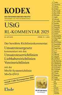 Vorderes Coverbild KODEX UStG-Richtlinien-Kommentar 2025