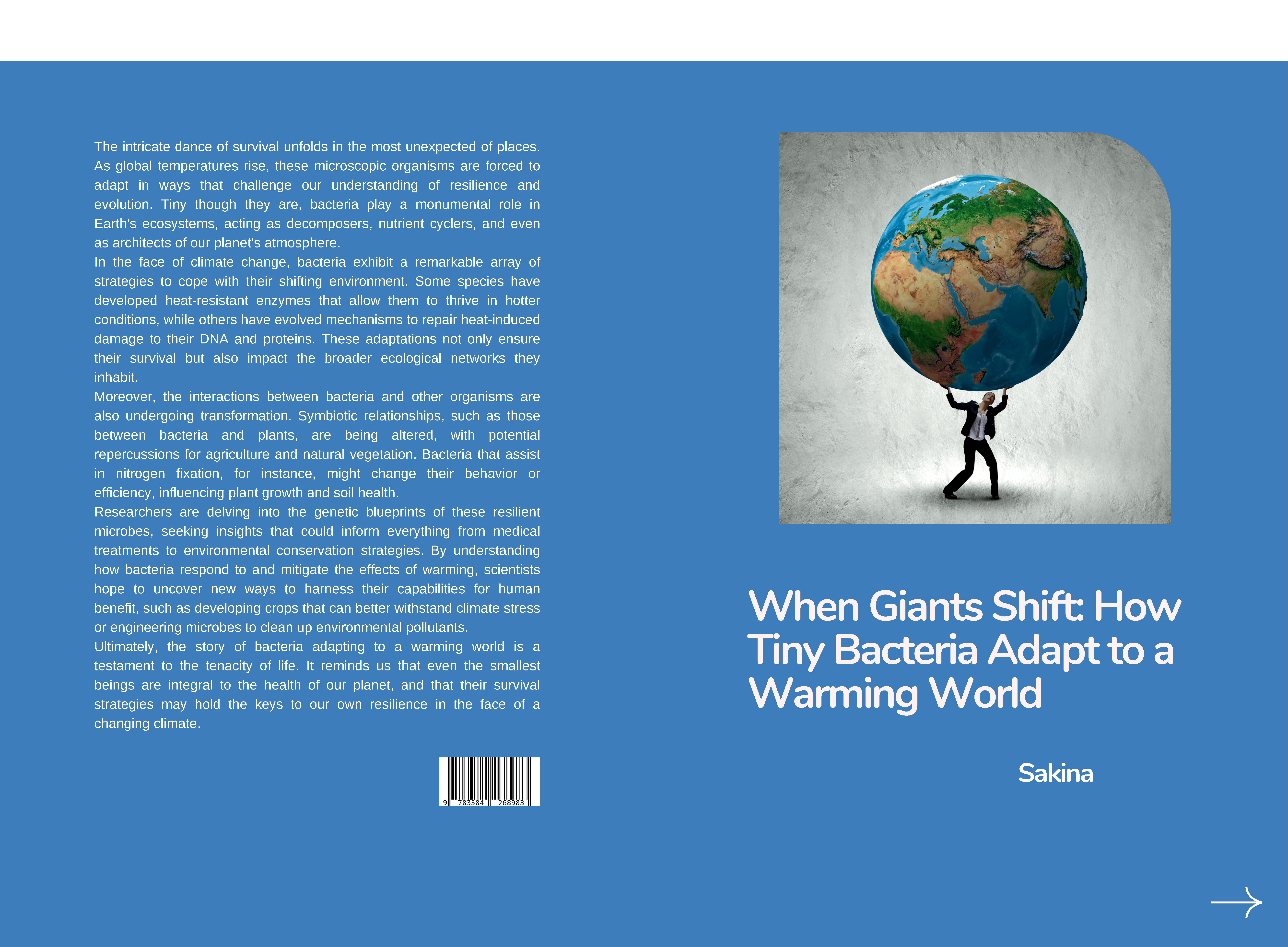 Gesamtes Coverbild When Giants Shift: How Tiny Bacteria Adapt to a Warming World
