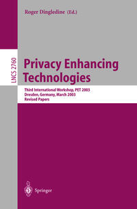 Vorderes Coverbild Privacy Enhancing Technologies