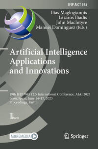 Vorderes Coverbild Artificial Intelligence Applications and Innovations