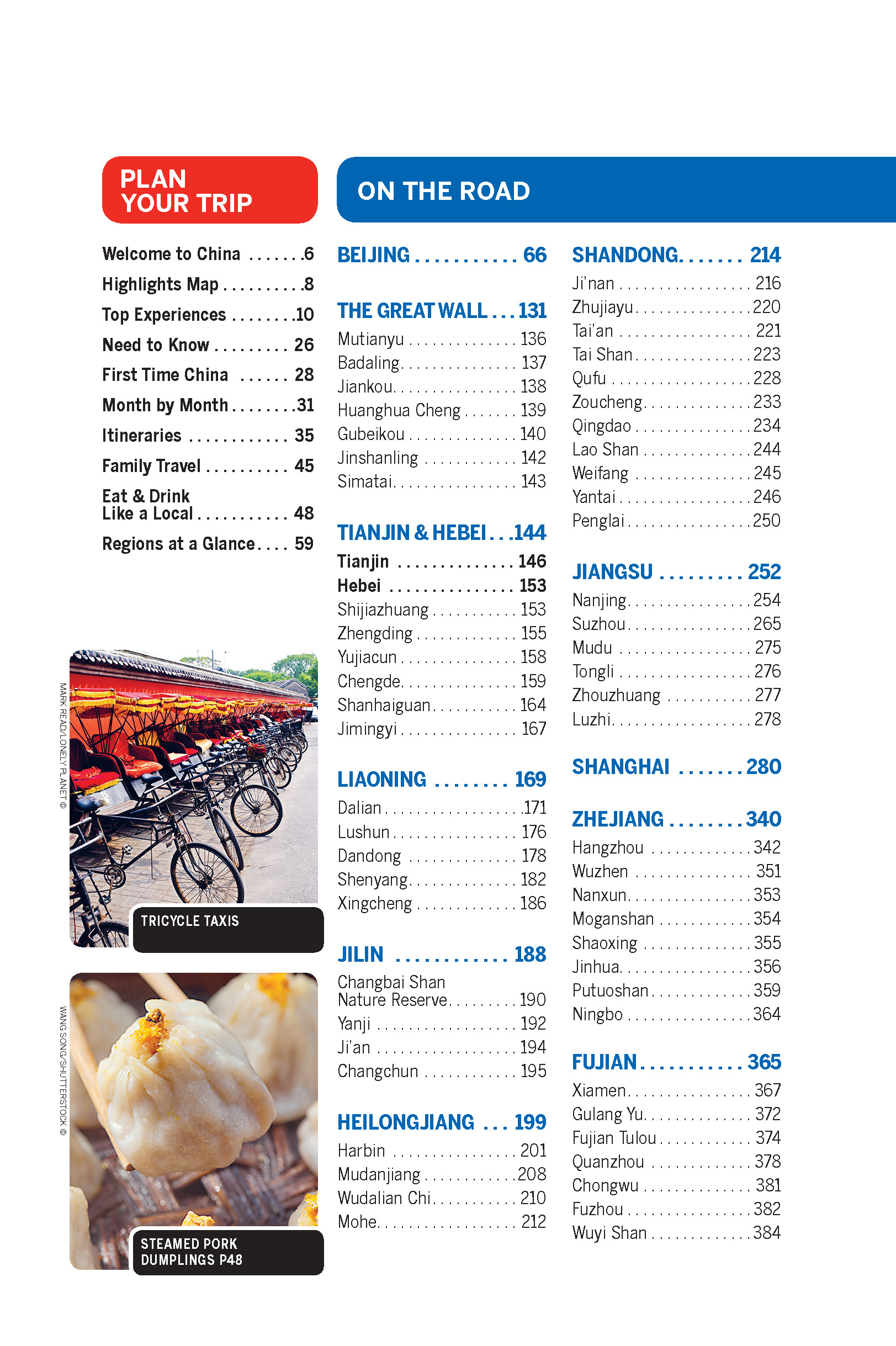 Beispielinhalt (Bild) Lonely Planet China