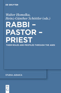 Vorderes Coverbild Rabbi - Pastor - Priest