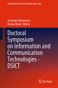 Vorderes Coverbild Doctoral Symposium on Information and Communication Technologies - DSICT