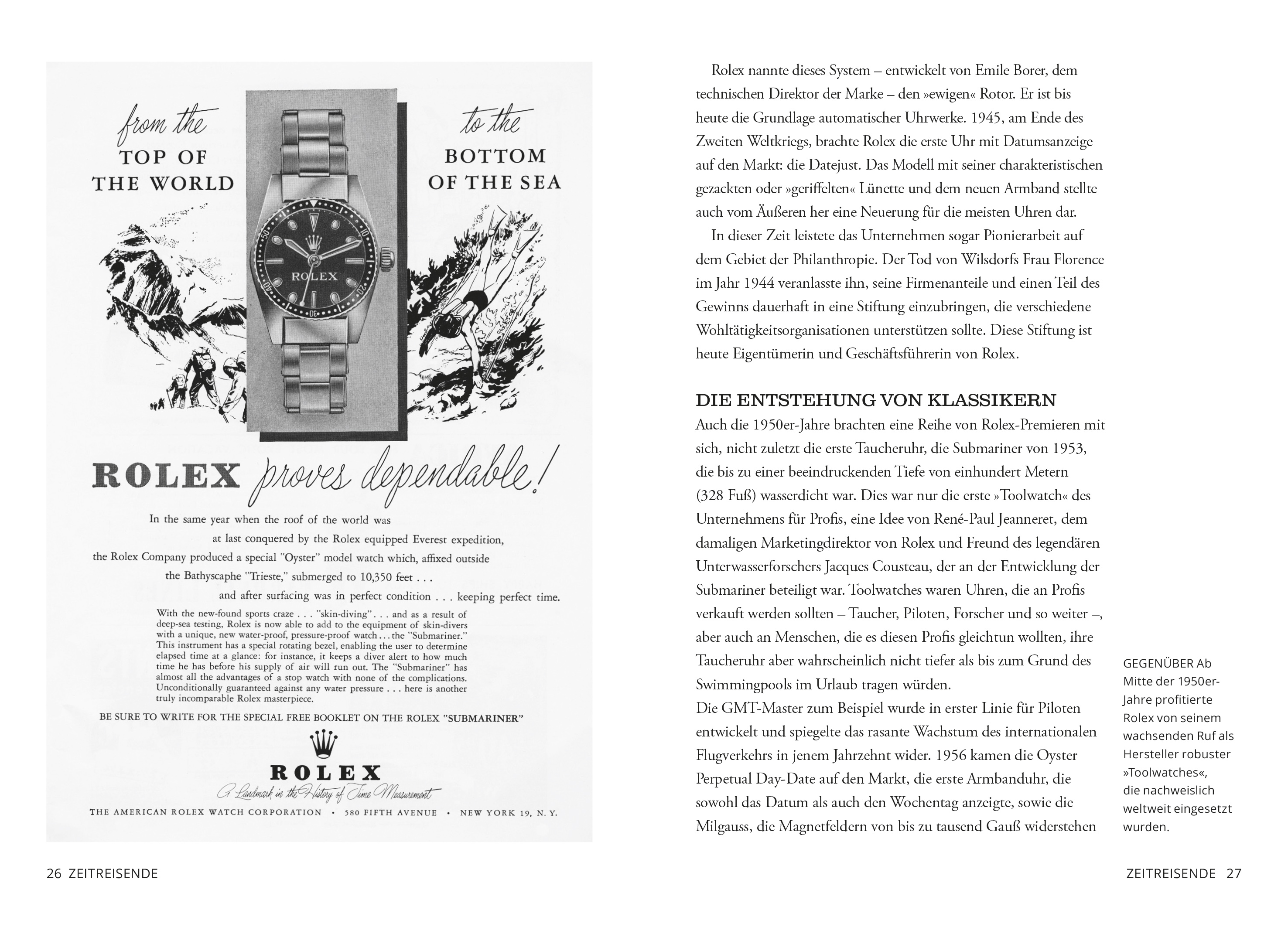 Beispielinhalt (Bild) Little Book of Rolex