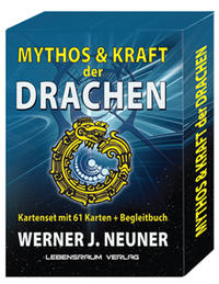 Vorderes Coverbild Mythos und Kraft der Drachen Kartenset