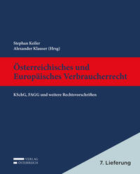 Vorderes Coverbild Österreichisches und Europäisches Verbraucherrecht
