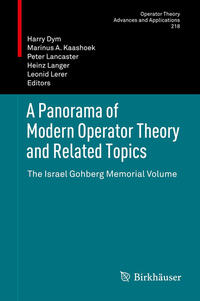Vorderes Coverbild A Panorama of Modern Operator Theory and Related Topics