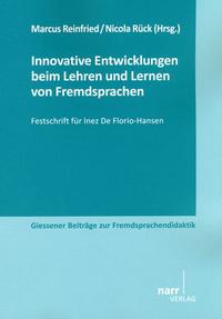 Vorderes Coverbild Innovative Entwicklungen beim Lernen und Lehren von Fremdsprachen