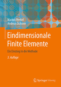 Vorderes Coverbild Eindimensionale Finite Elemente