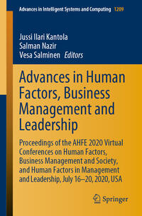Vorderes Coverbild Advances in Human Factors, Business Management and Leadership