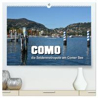 Vorderes Coverbild Como - Seidenmetropole am Comer See (hochwertiger Premium Wandkalender 2025 DIN A2 quer), Kunstdruck in Hochglanz