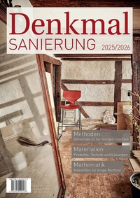 Vorderes Coverbild Denkmalsanierung 2025/2026
