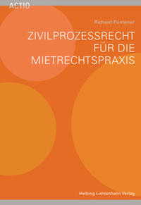 Vorderes Coverbild Zivilprozessrecht für die Mietrechtspraxis