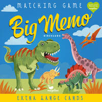Vorderes Coverbild Big Memo - Dinosaurs